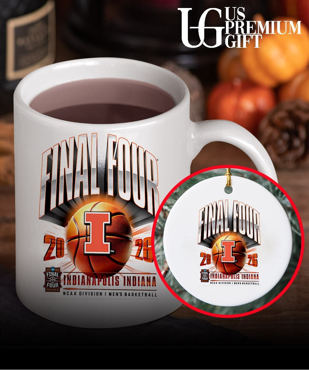 Final Four Illinois Fighting Illini 2026 NCAA Men’s Basketball Tournament March Madness Indianapolis Indiana shirt