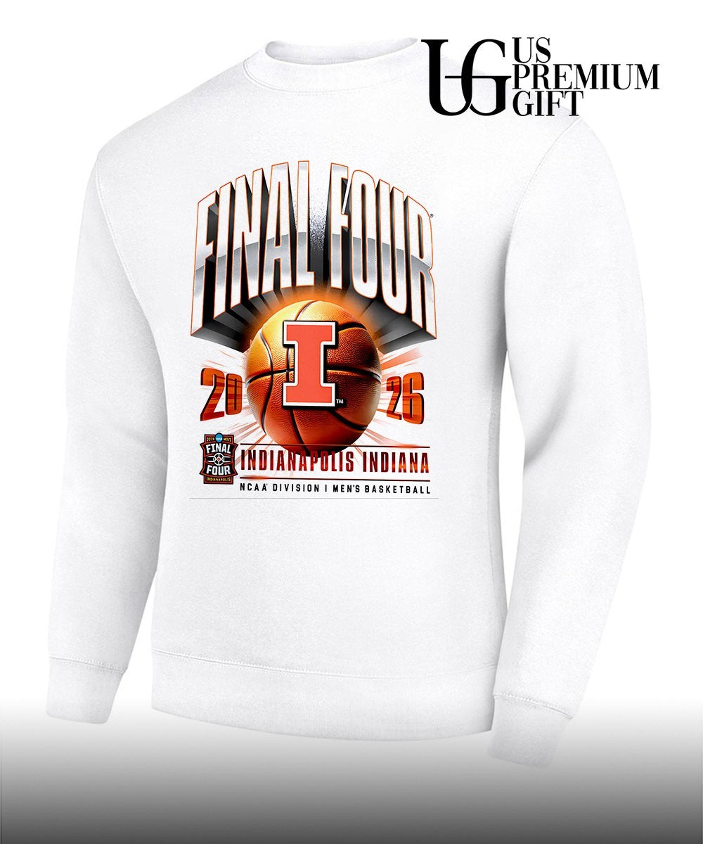 Final Four Illinois Fighting Illini 2026 NCAA Men’s Basketball Tournament March Madness Indianapolis Indiana shirt