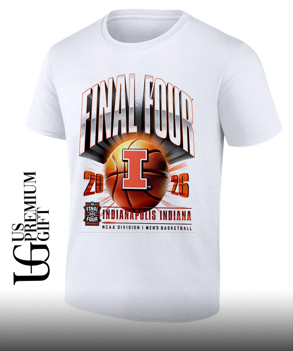Final Four Illinois Fighting Illini 2026 NCAA Men’s Basketball Tournament March Madness Indianapolis Indiana shirt