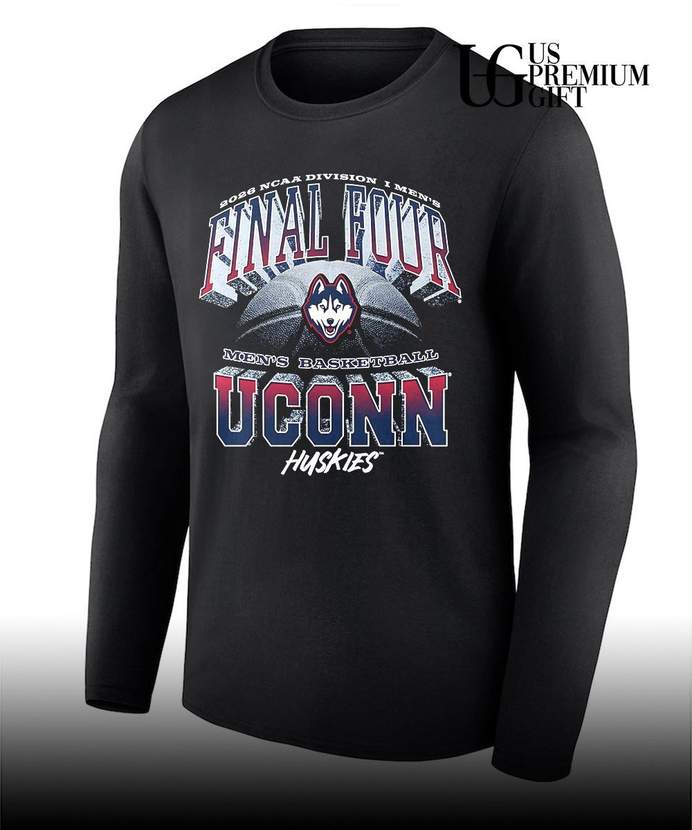 Final Four UConn Huskies NCAA D1 men’s basketball 2026 shirt