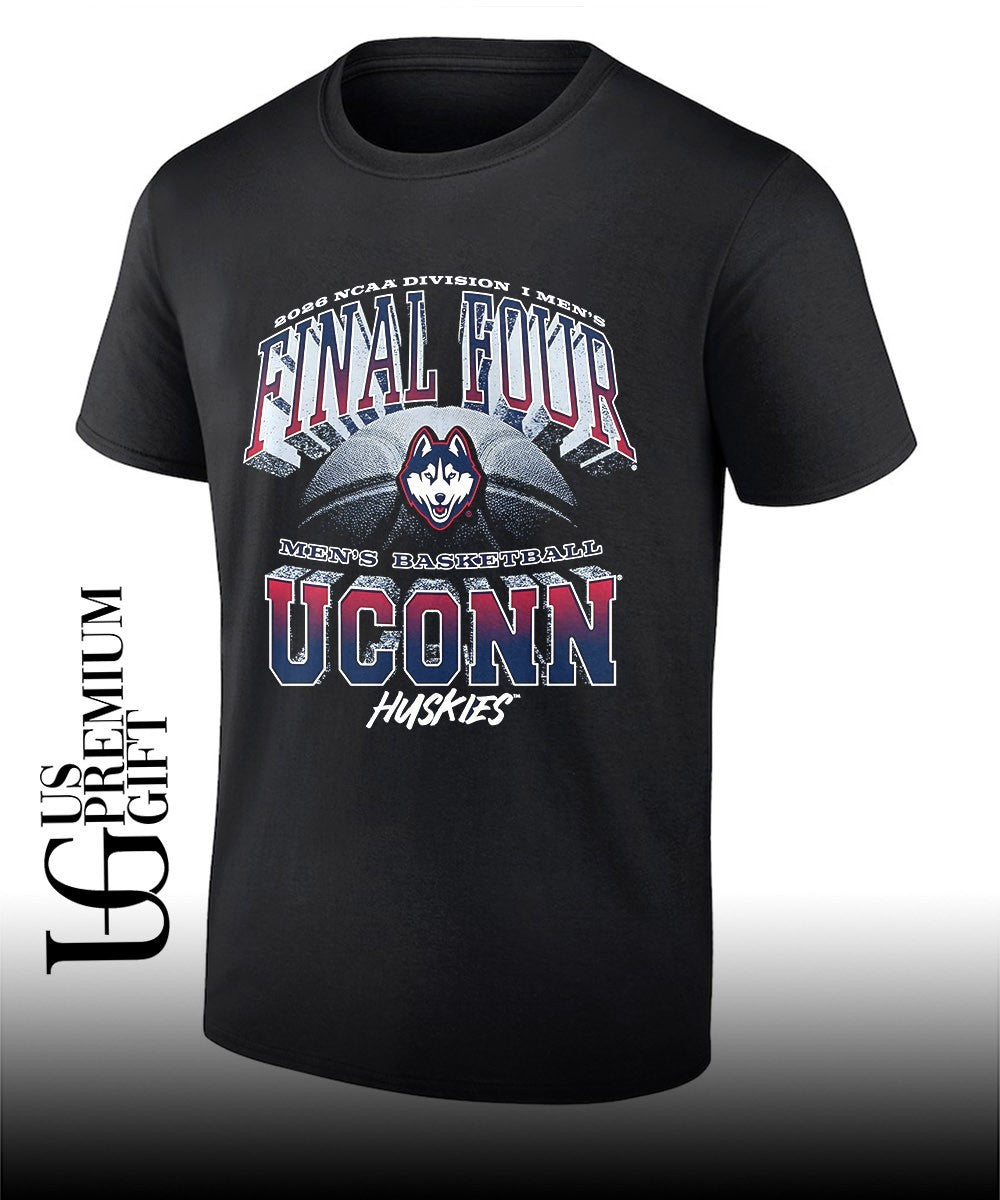 Final Four UConn Huskies NCAA D1 men’s basketball 2026 shirt