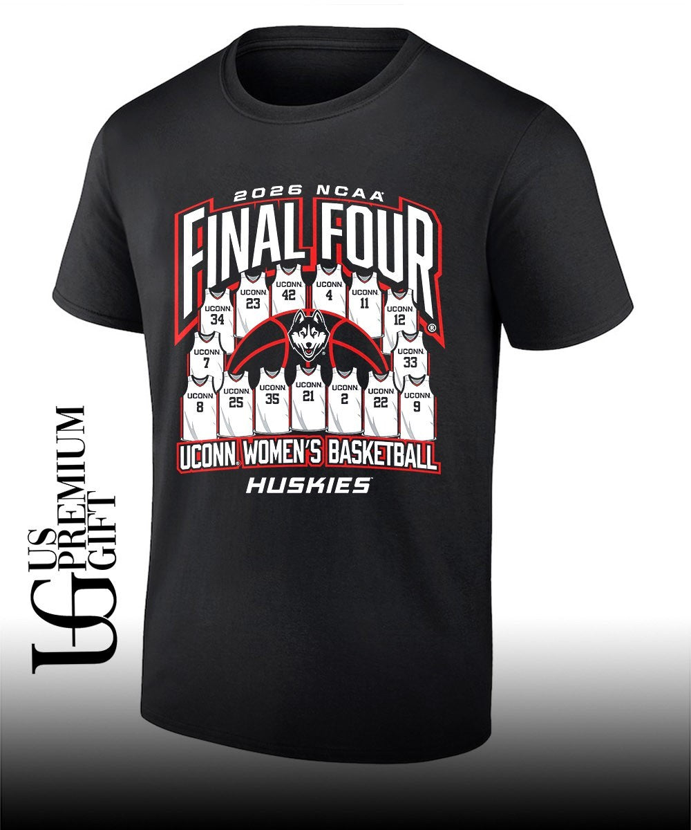 Final Four UConn Huskies Women’s basketball NCAA 2026 Jersey shirt
