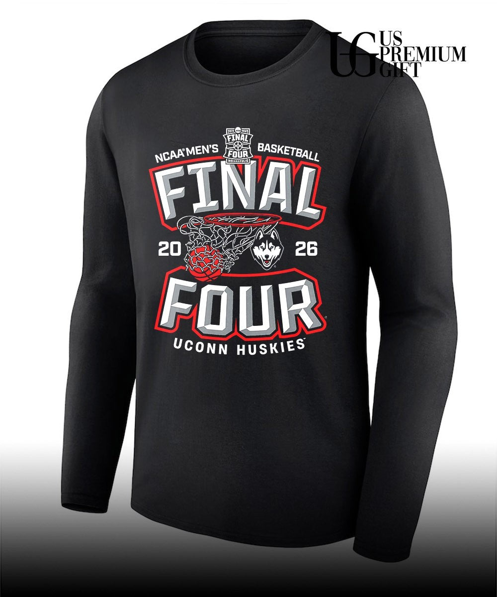 Final Four UConn Huskies men’s basketball Nets NCAA 2026 shirt