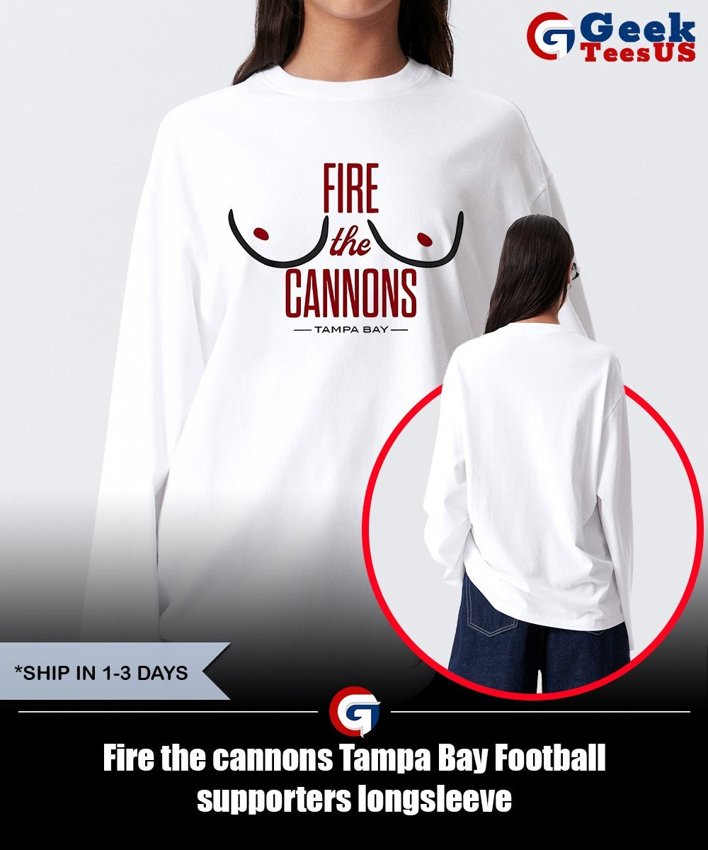 Fire the cannons Tampa Bay Football supporters shirt