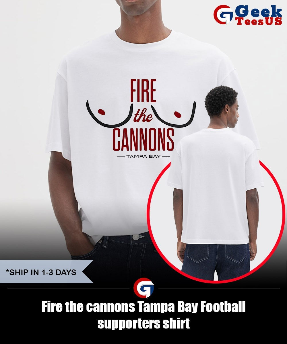 Fire the cannons Tampa Bay Football supporters shirt