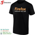 Firefox Rediscover the Web Mozilla internet shirt
