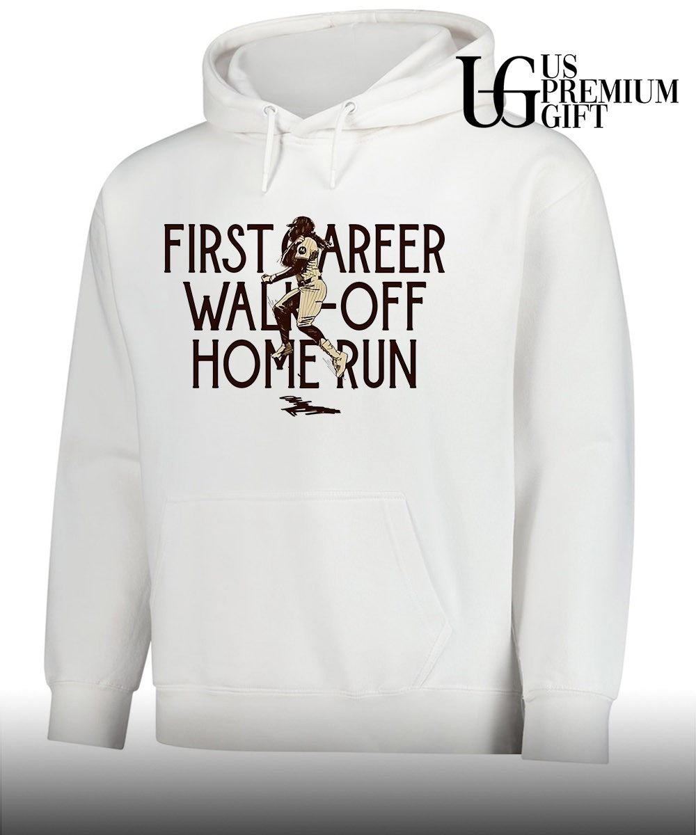 First Career Walk-Off Home Run San Diego Padres baseball signature shirt