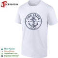 Fish Creek Wisconsin established 1853 anchor wrapped in rope circle badge shirt