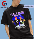 Flat Earth Davis Flat Friends shirt
