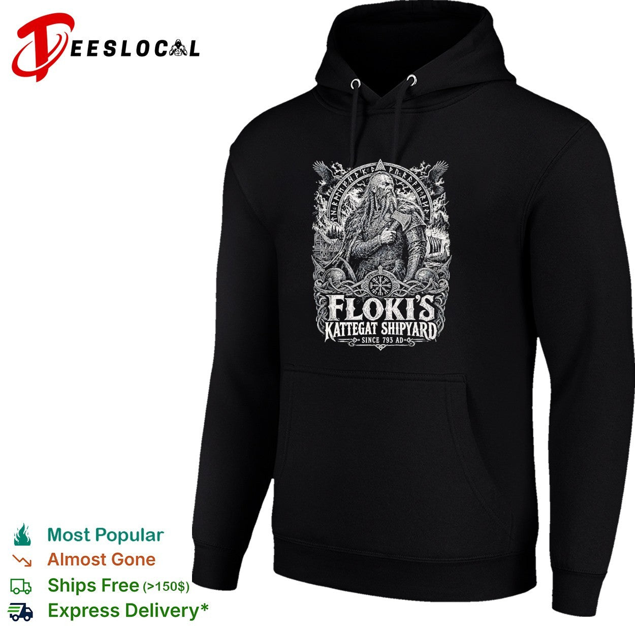 Floki’s Kattegat shipyard viking shirt
