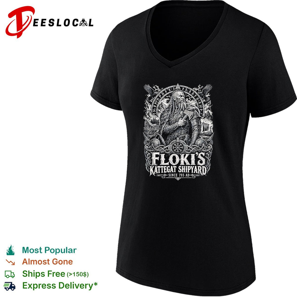 Floki’s Kattegat shipyard viking shirt