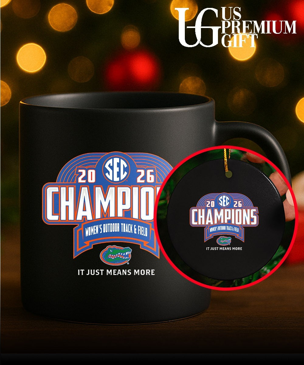 Florida Gators 2026 SEC Women’s Outdoor Track & Field Champions logo shirt