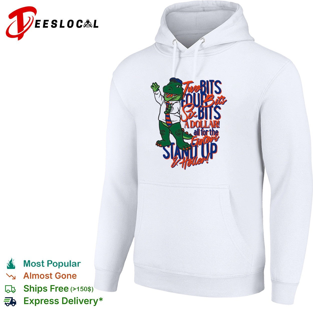 Florida Gators Two Bits Four Bits Six Bits A Dollar Stand Up and Holler shirt