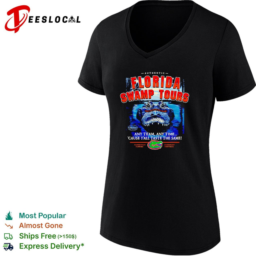 Florida Gators swamp tours alligator football shirt
