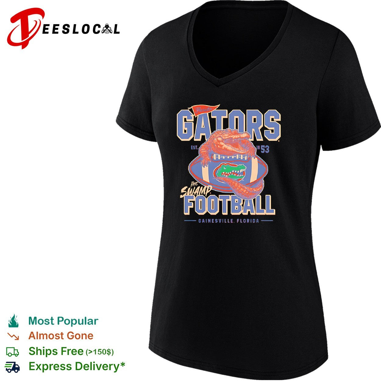 Florida Gators the swamp football alligator shirt