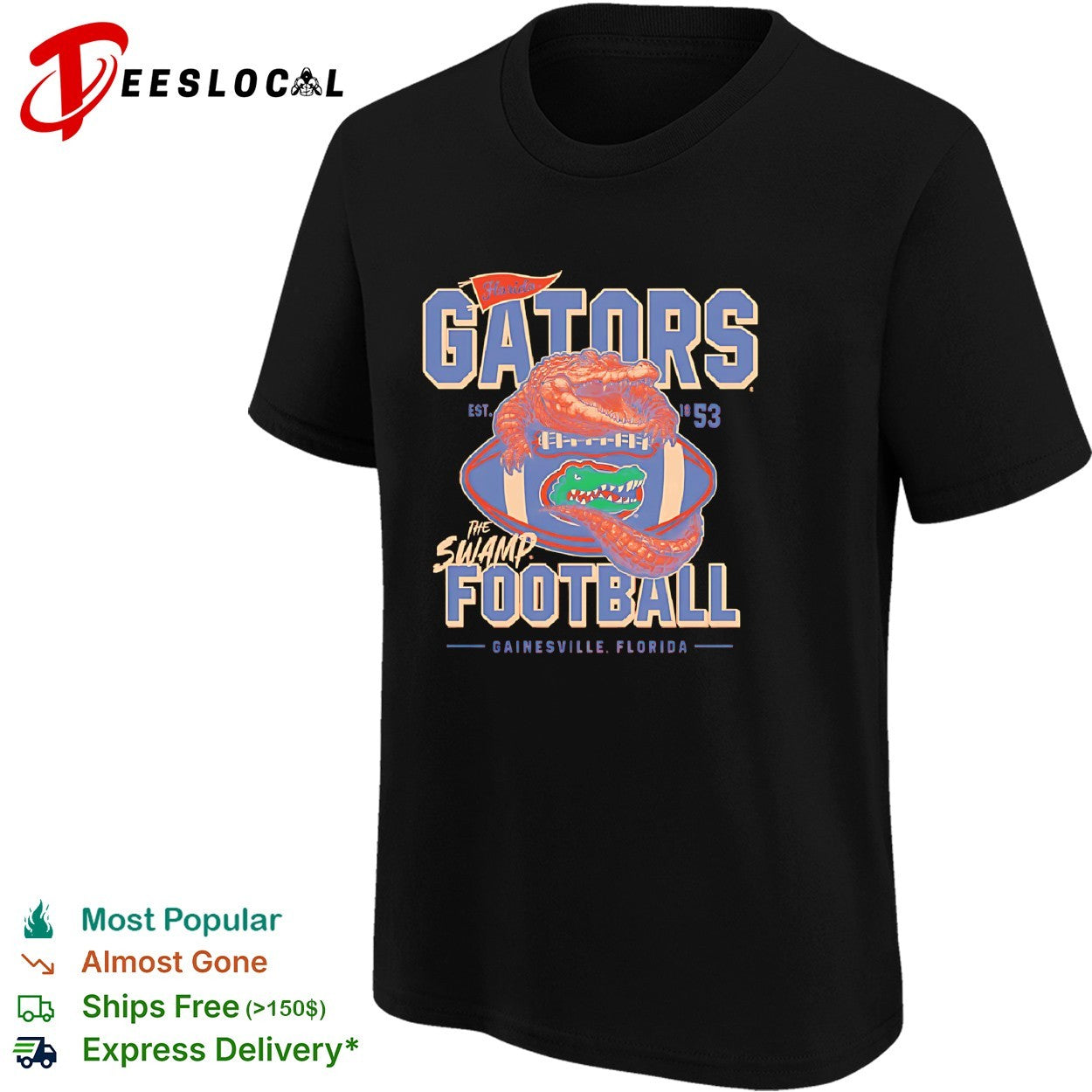 Florida Gators the swamp football alligator shirt