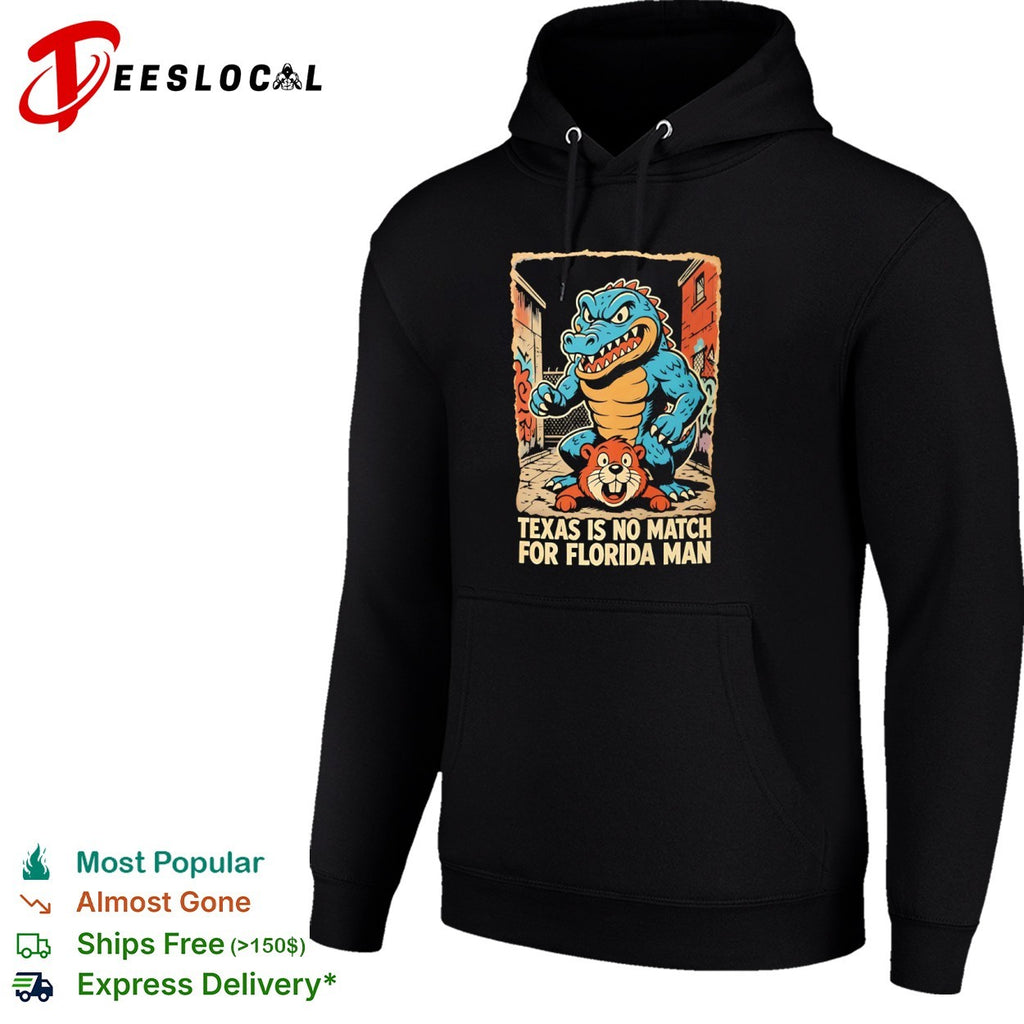 Florida Man vs Texas Alligator and Beaver Meme shirt