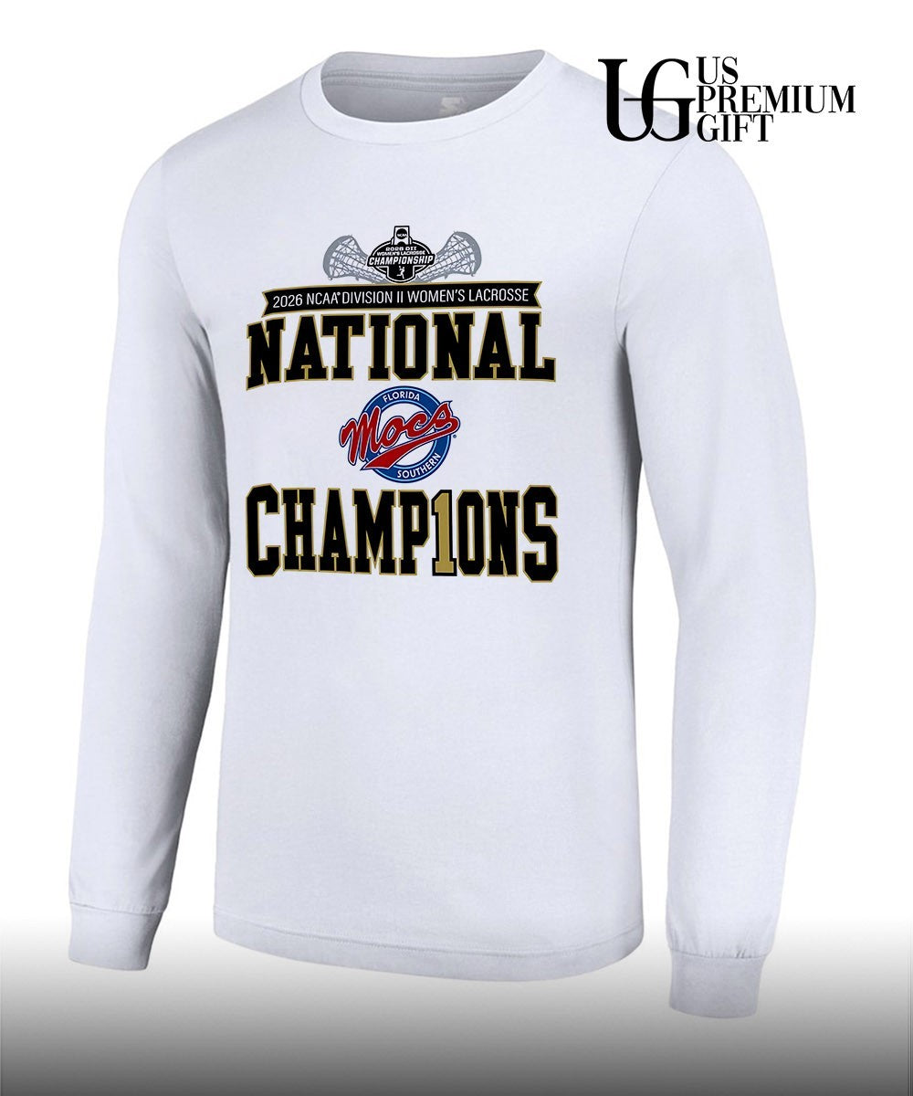 Florida Southern Mocs NCAA Division II Women’s Lacrosse National Champions 2026 shirt