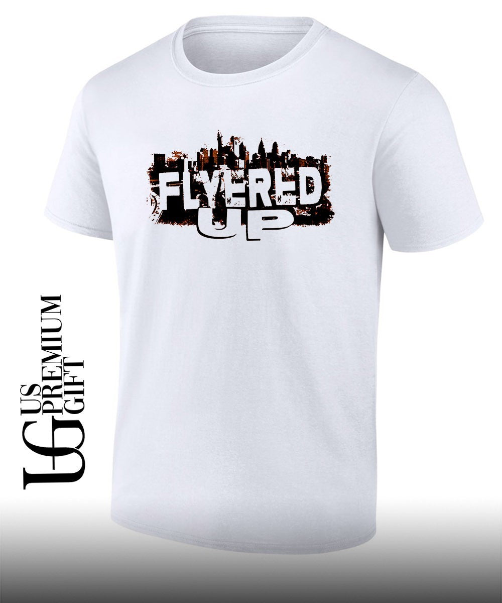 Flyered Up Skyline City shirt