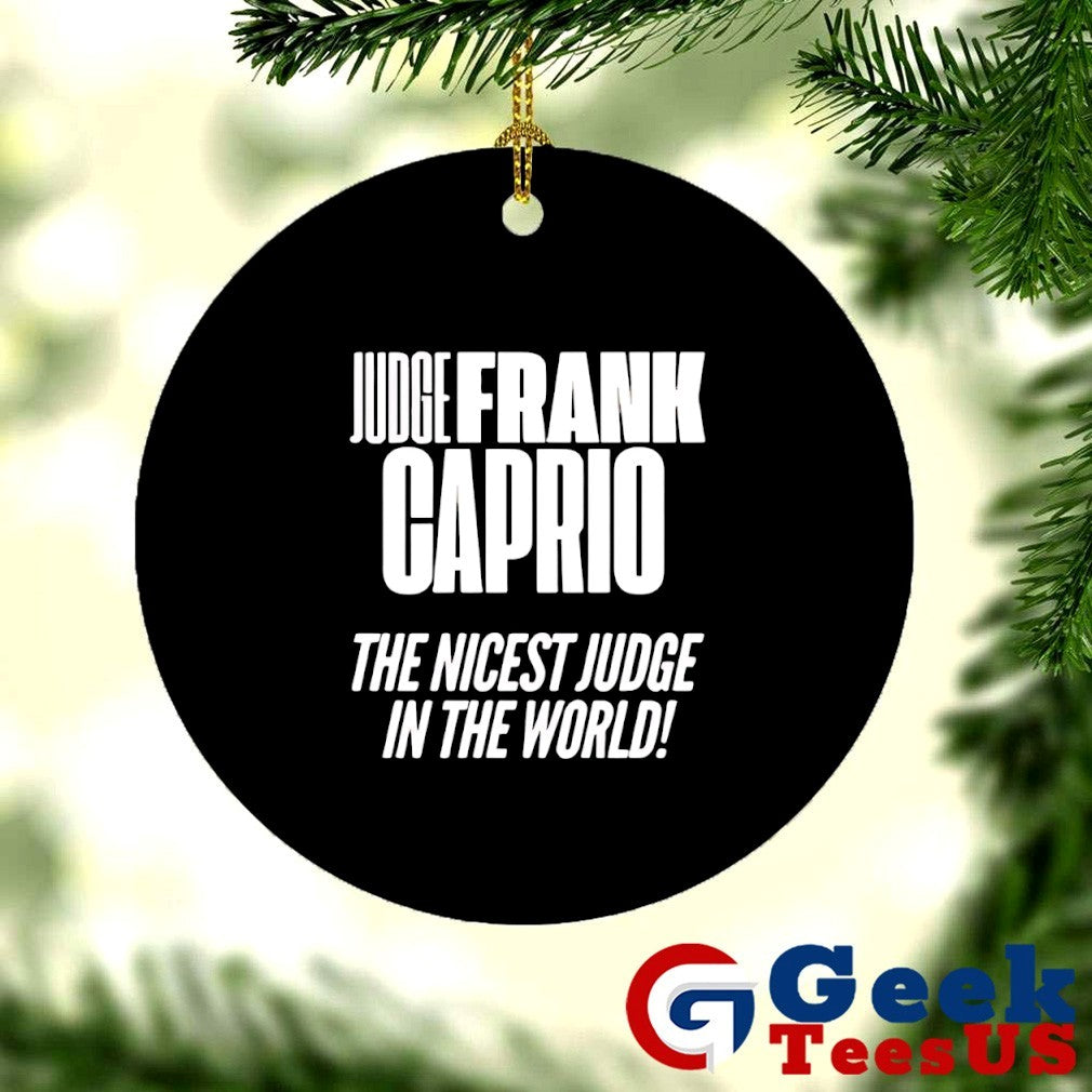 Frank Caprio The Nicest Judge In The World shirt