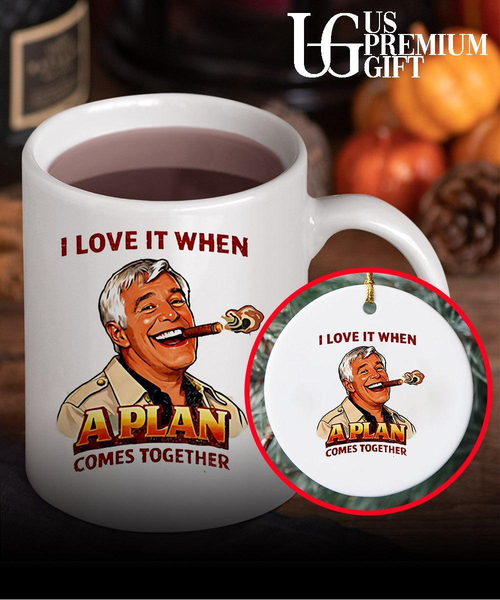 Frank Drebin I love it when a plan comes together shirt