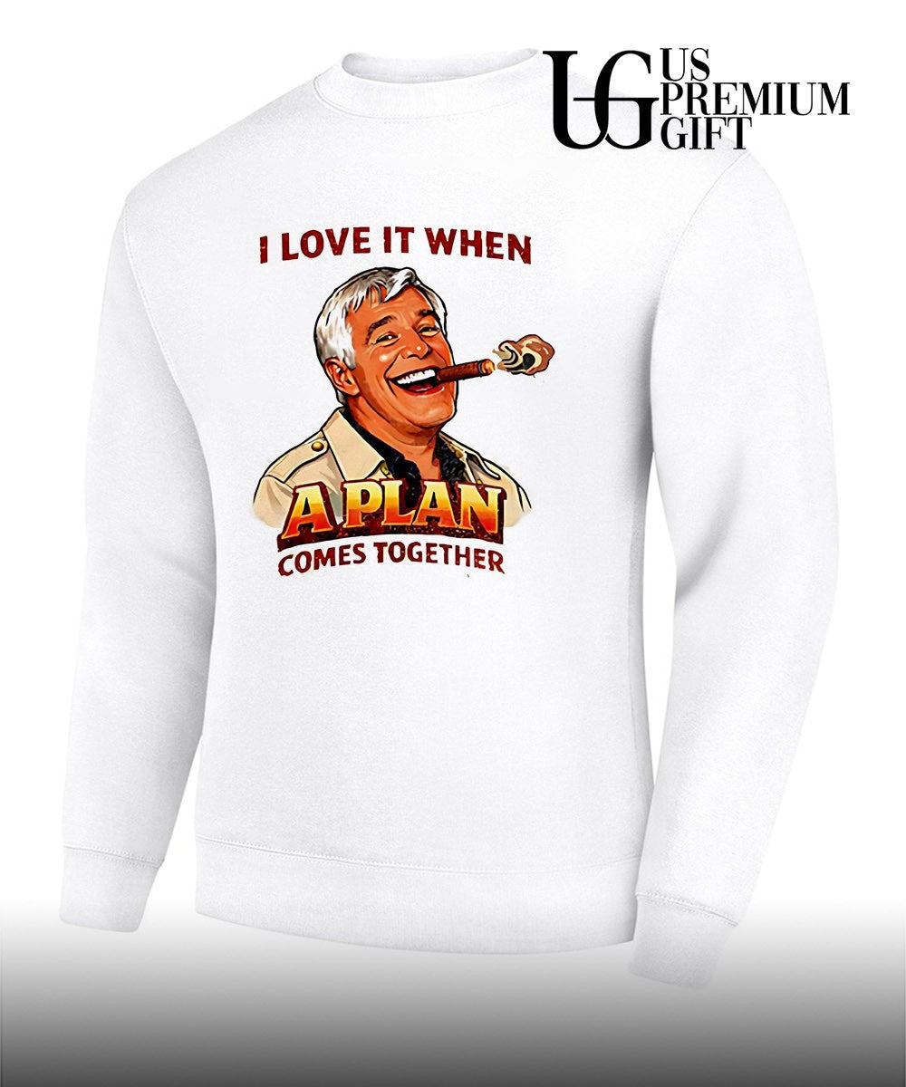 Frank Drebin I love it when a plan comes together shirt
