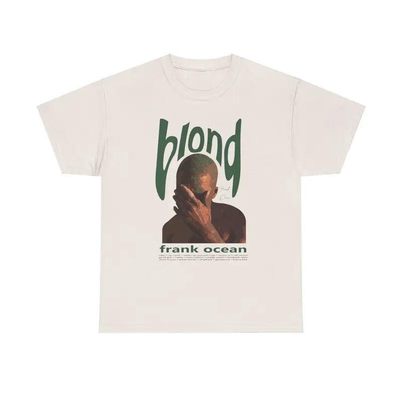 Frank Ocean Blond T shirt, Frank Ocean Graphic Tee, Frank Ocean Merch, Rap Shirt, BLONDE, Frank unisex gift, Frank...