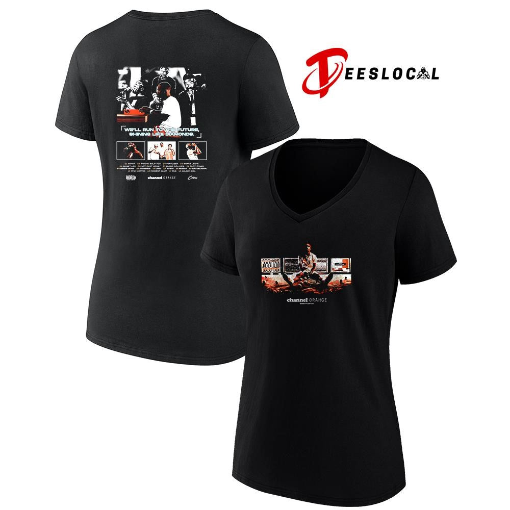 Frank Ocean Channel Orange we’ll run to the future shining like diamonds shirt