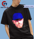 Freddie Freeman Los Angeles Dodgers Baseball headshot signature shirt