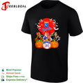 Freddy Krueger Chucky and Ghostface Kansas City Royals Halloween shirt