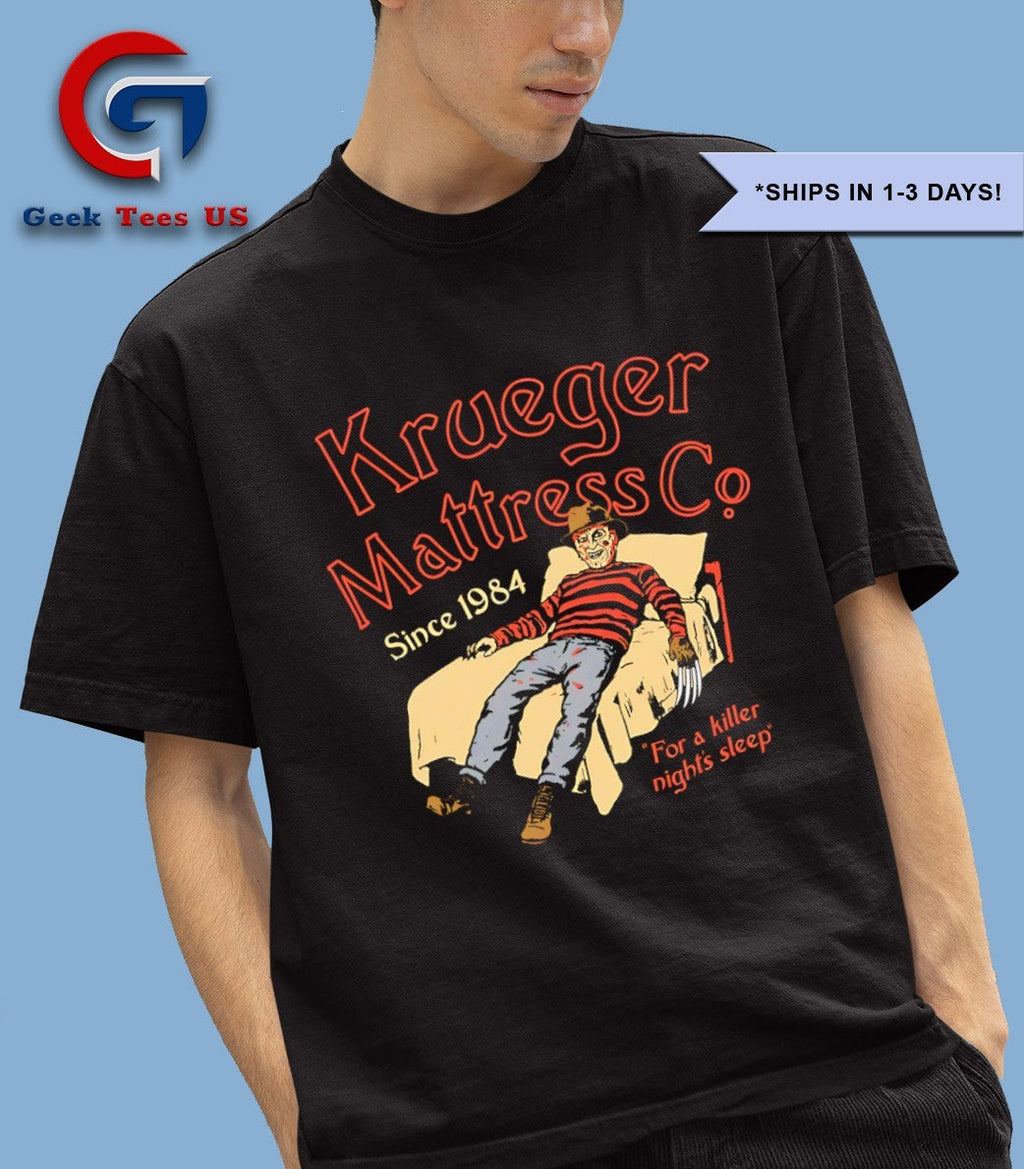Freddy Krueger Krueger Mattress for a killer night’s sleep since 1984 shirt
