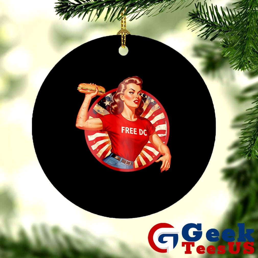 Free DC sandwich girl Pin-Up shirt