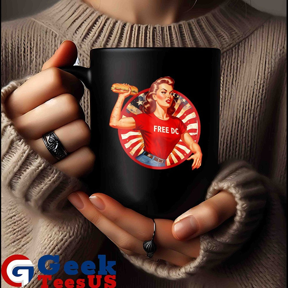 Free DC sandwich girl Pin-Up shirt