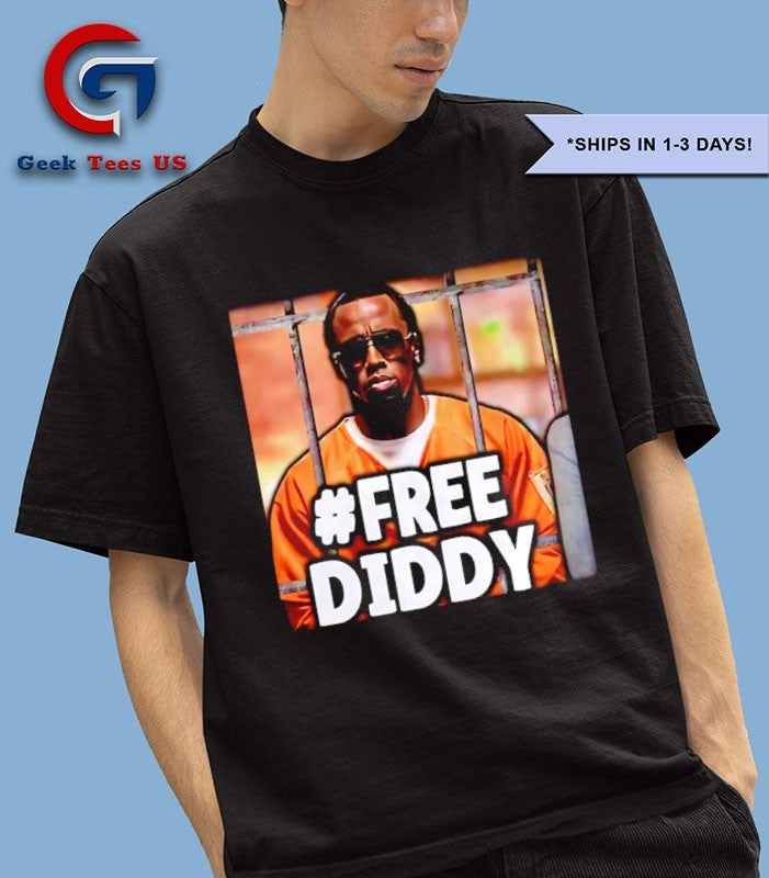Free Diddy mugshot shirt