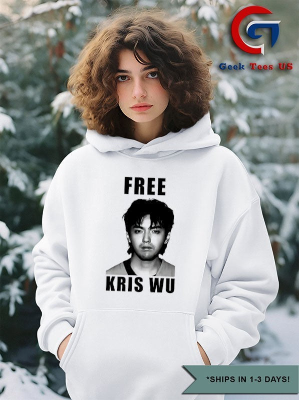 Free Kris Wu at Show Travis Scott shirt