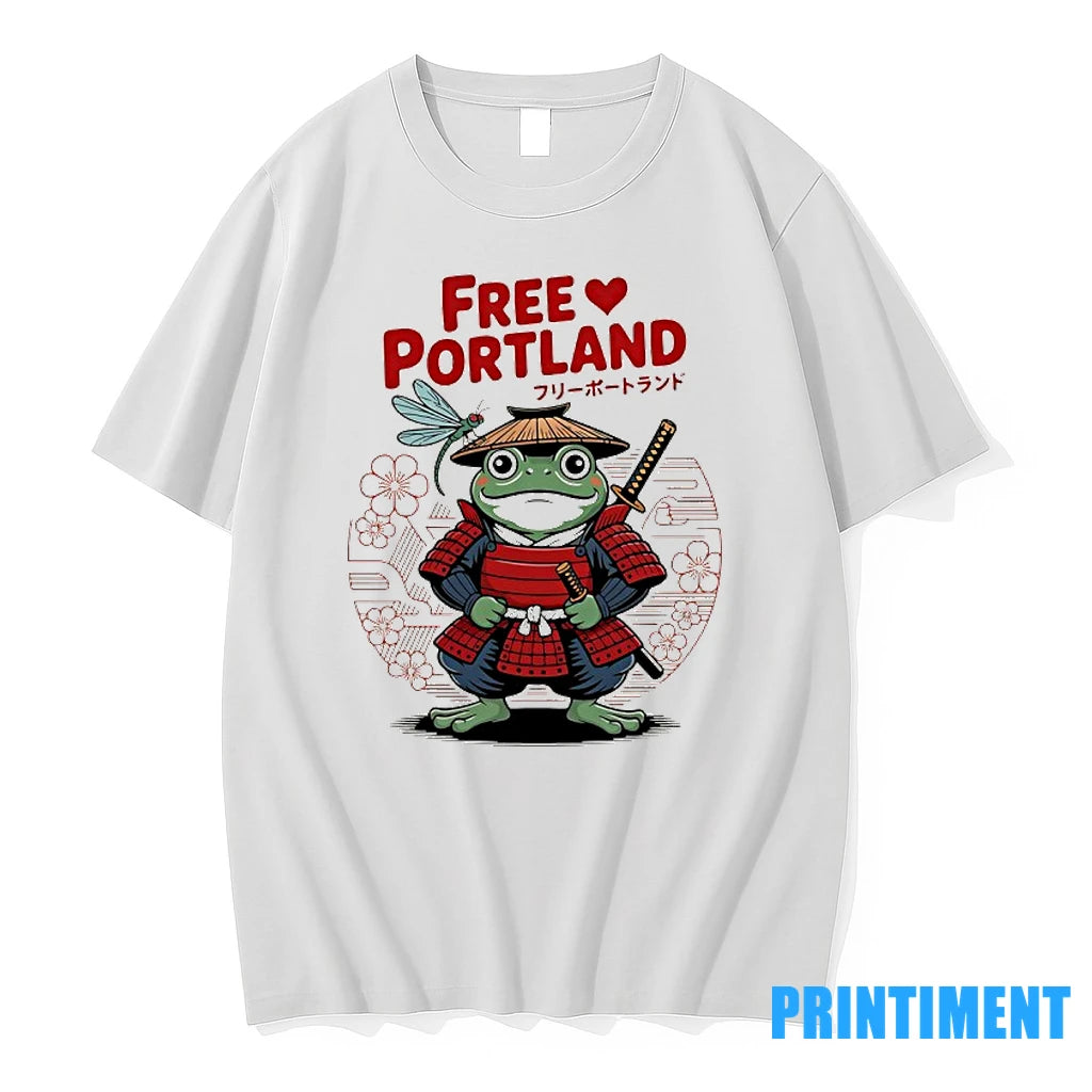 Free Portland Samurai Frogs Resist Tshirts Sweater