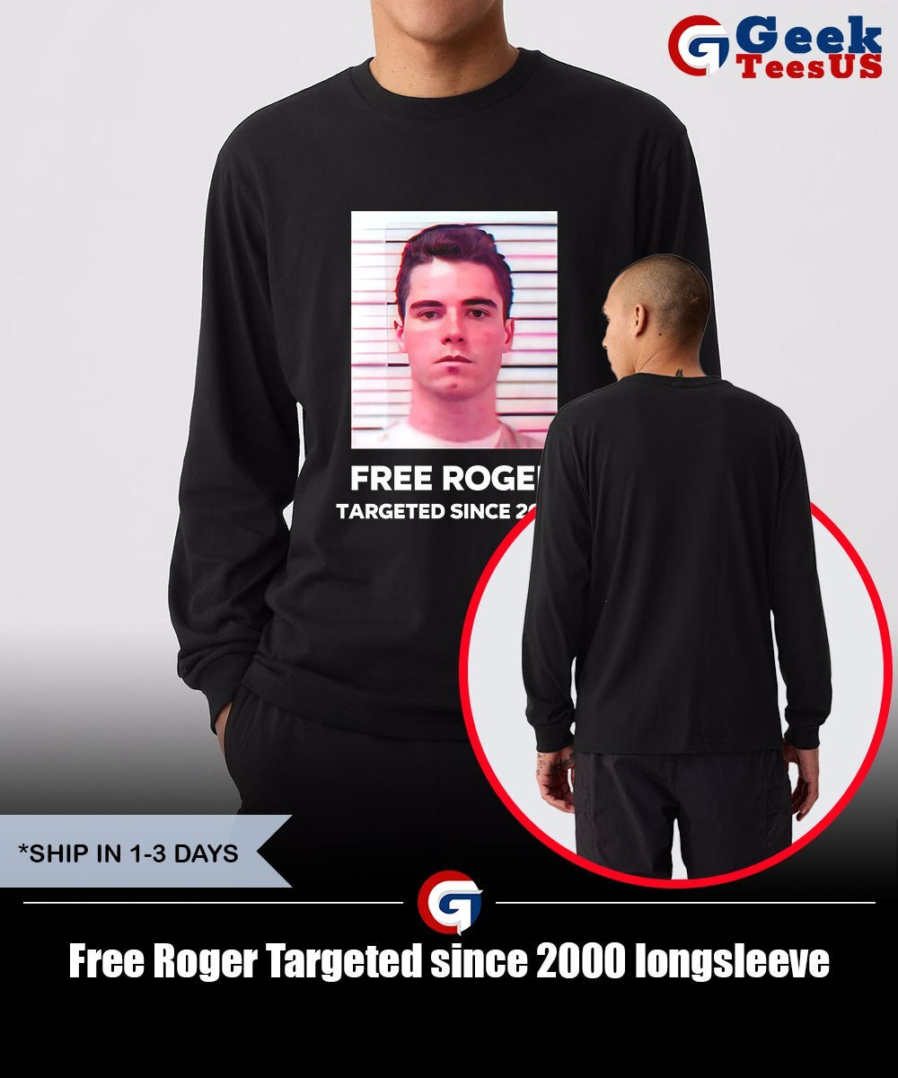 Free Roger Targeted since 2000 shirt