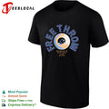 Free Throw moments before the wind circular vinyl record and eye emblem shirt