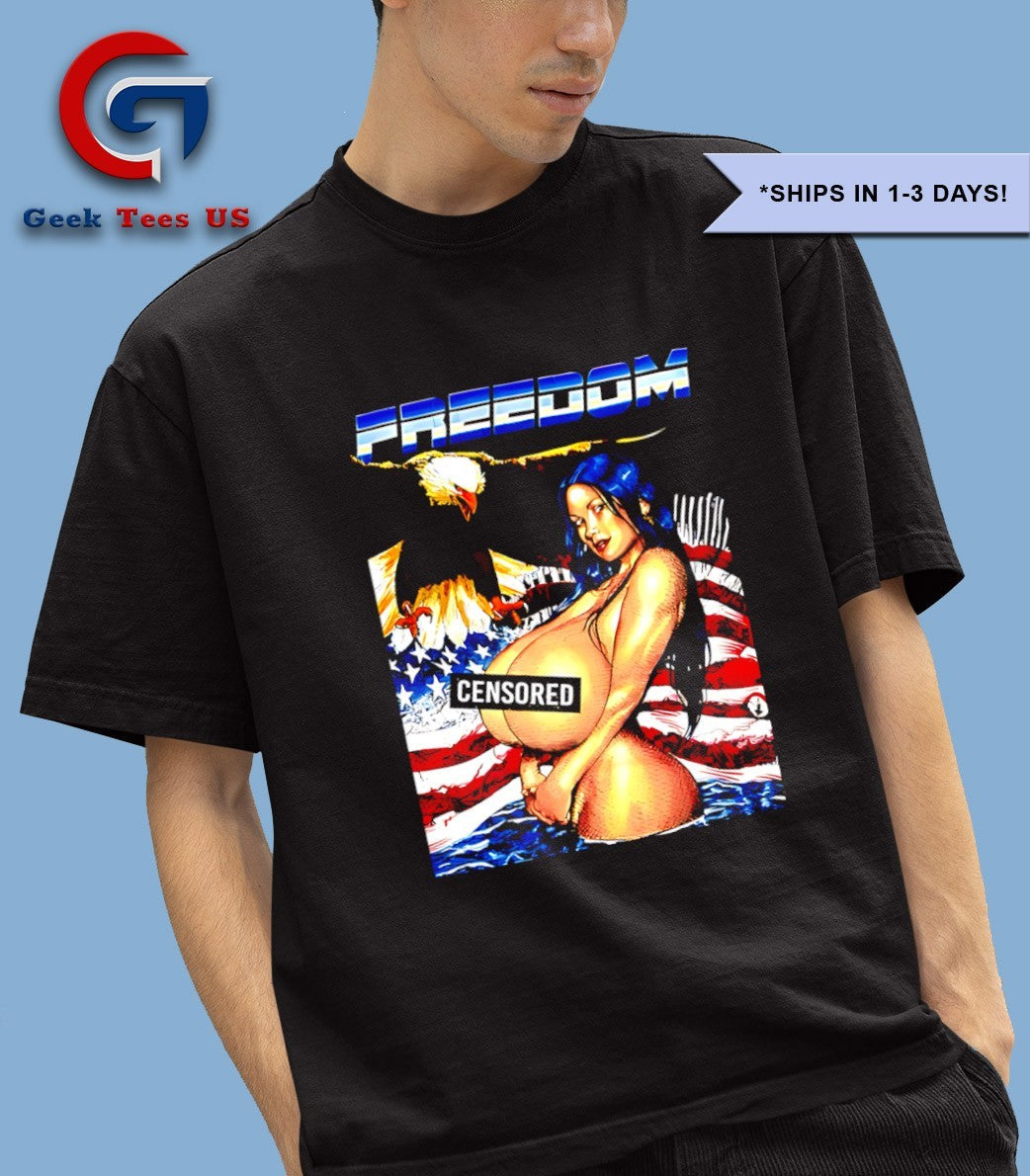Freedom Censored USA shirt