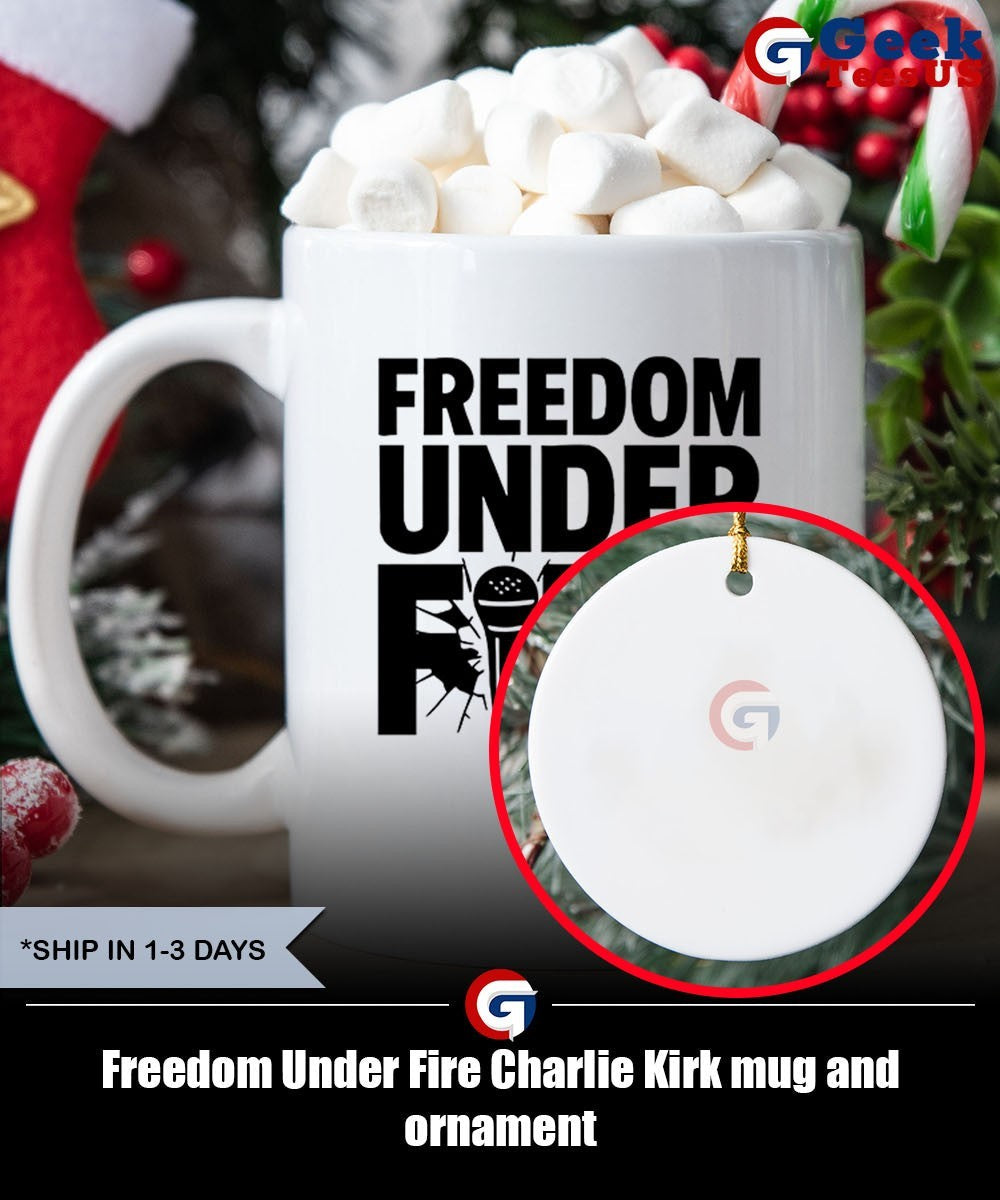 Freedom Under Fire Charlie Kirk shirt