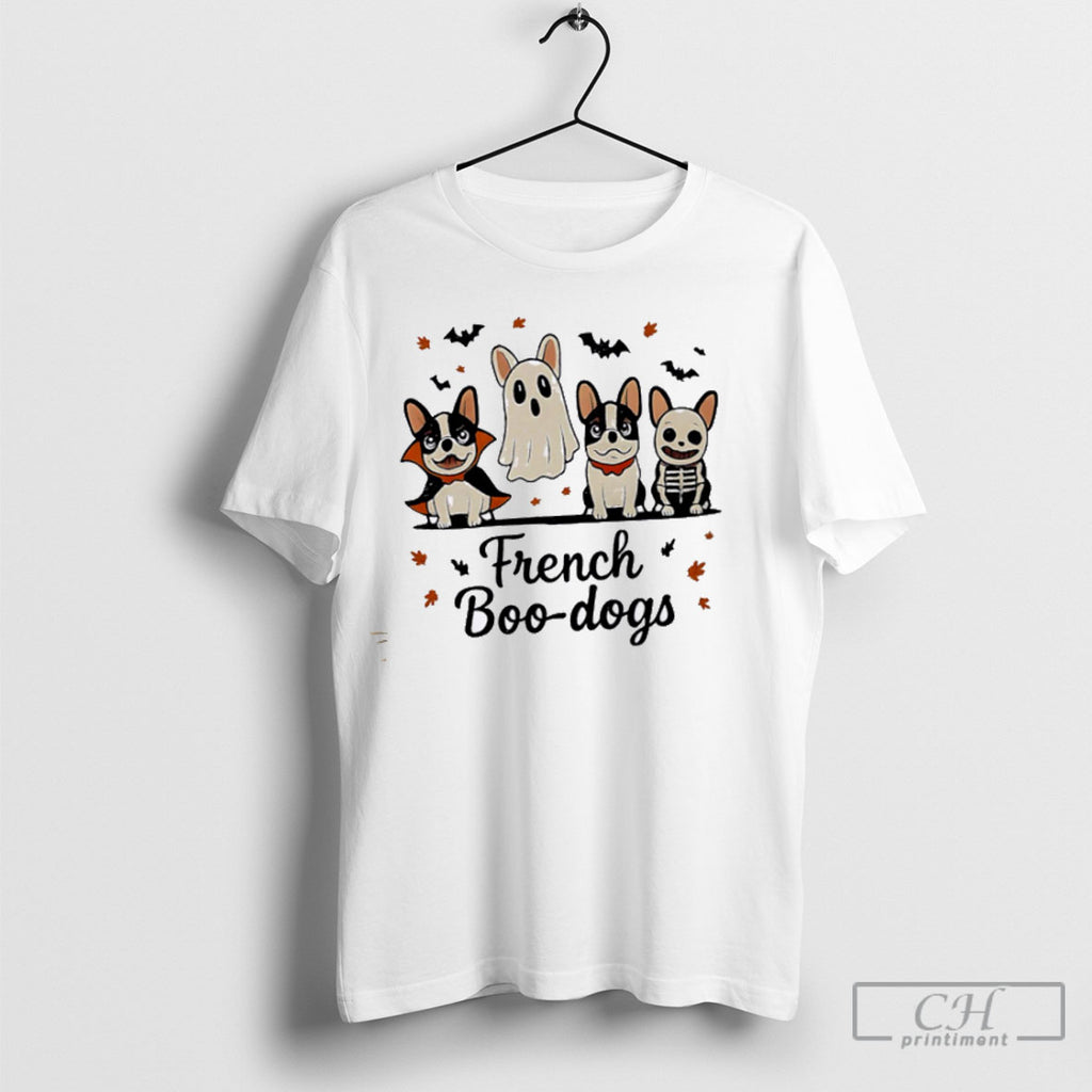 Frenchie Boo Dogs French Bulldog Halloween White