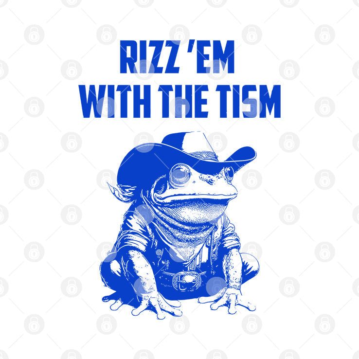 Frog Rizz ‘Em With the ‘Tism Shirt