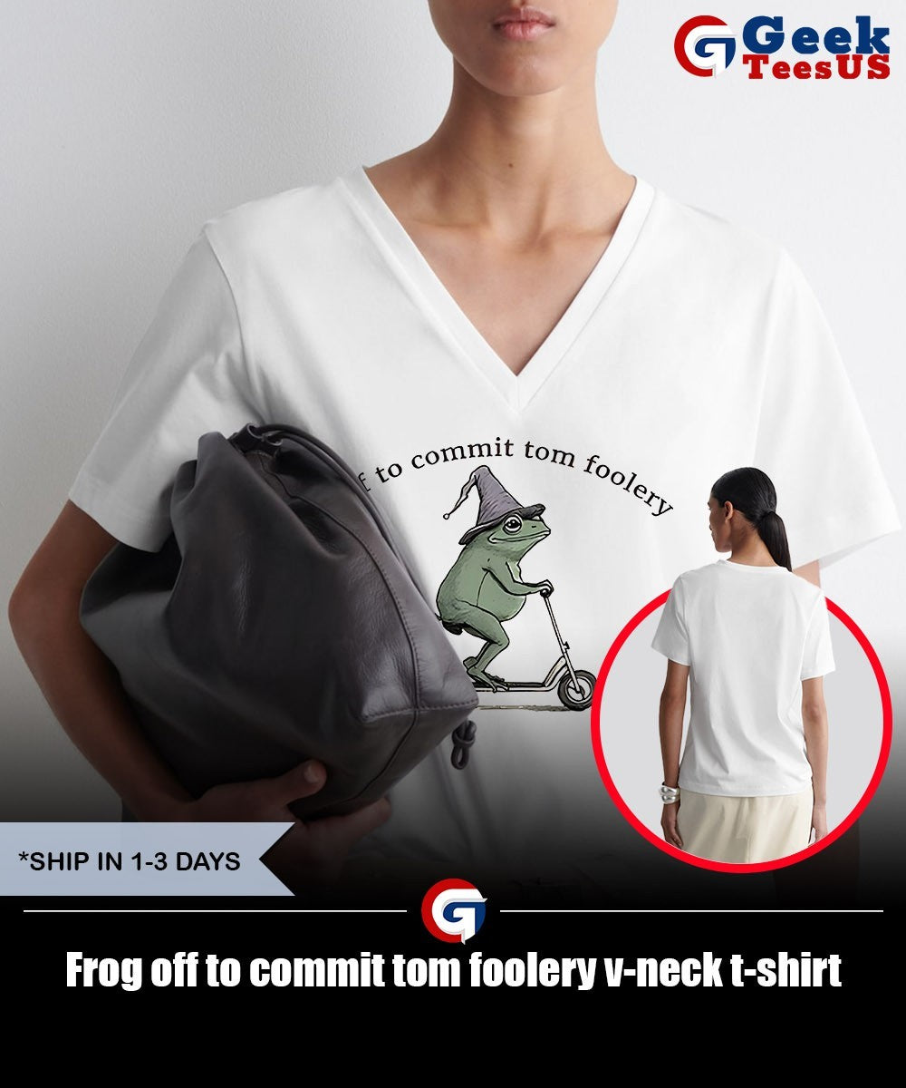 Frog off to commit tom foolery shirt