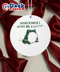 Frog sometimes I just be fartin Ornament