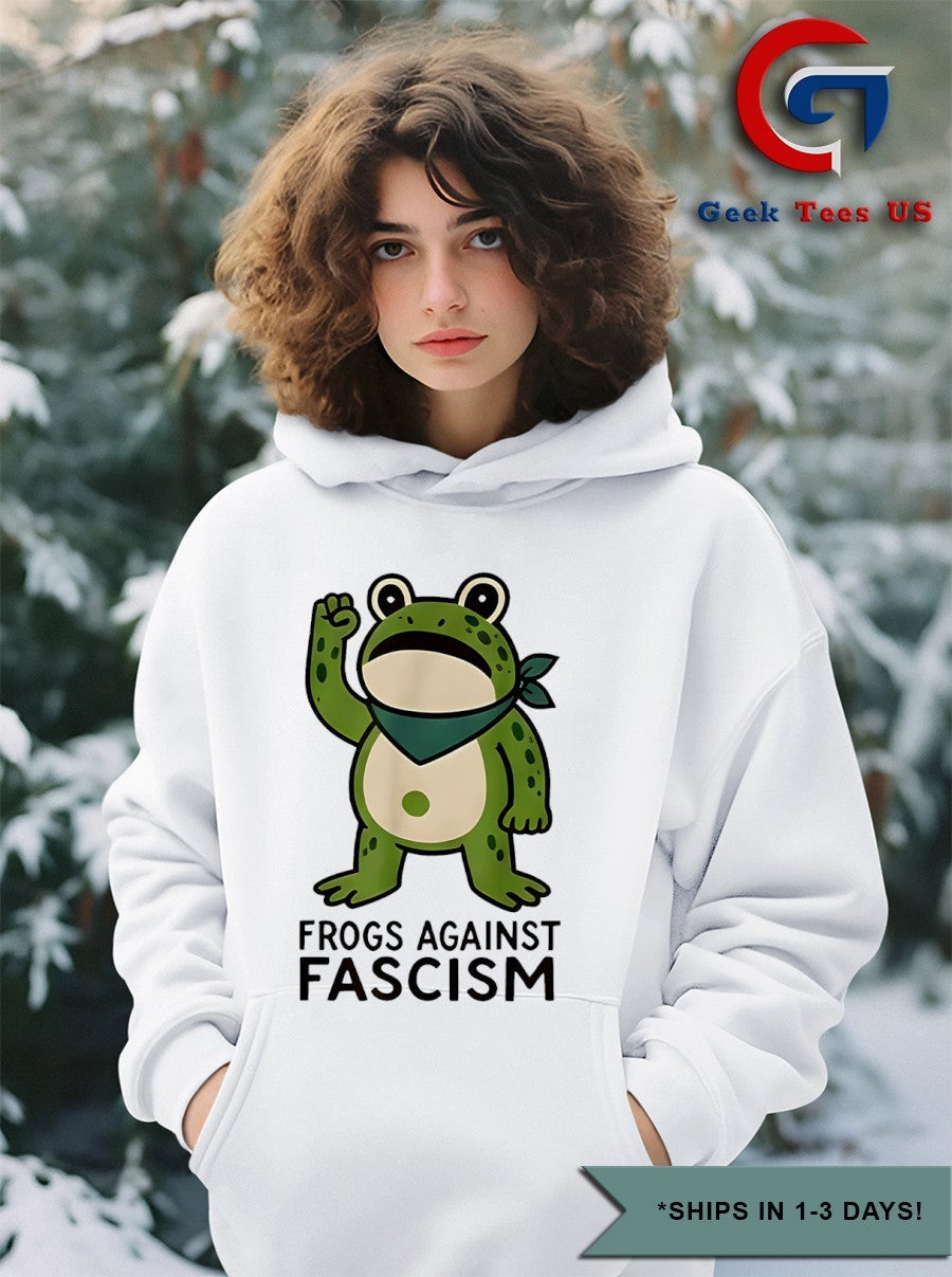 Frogs Against Fascism shirt