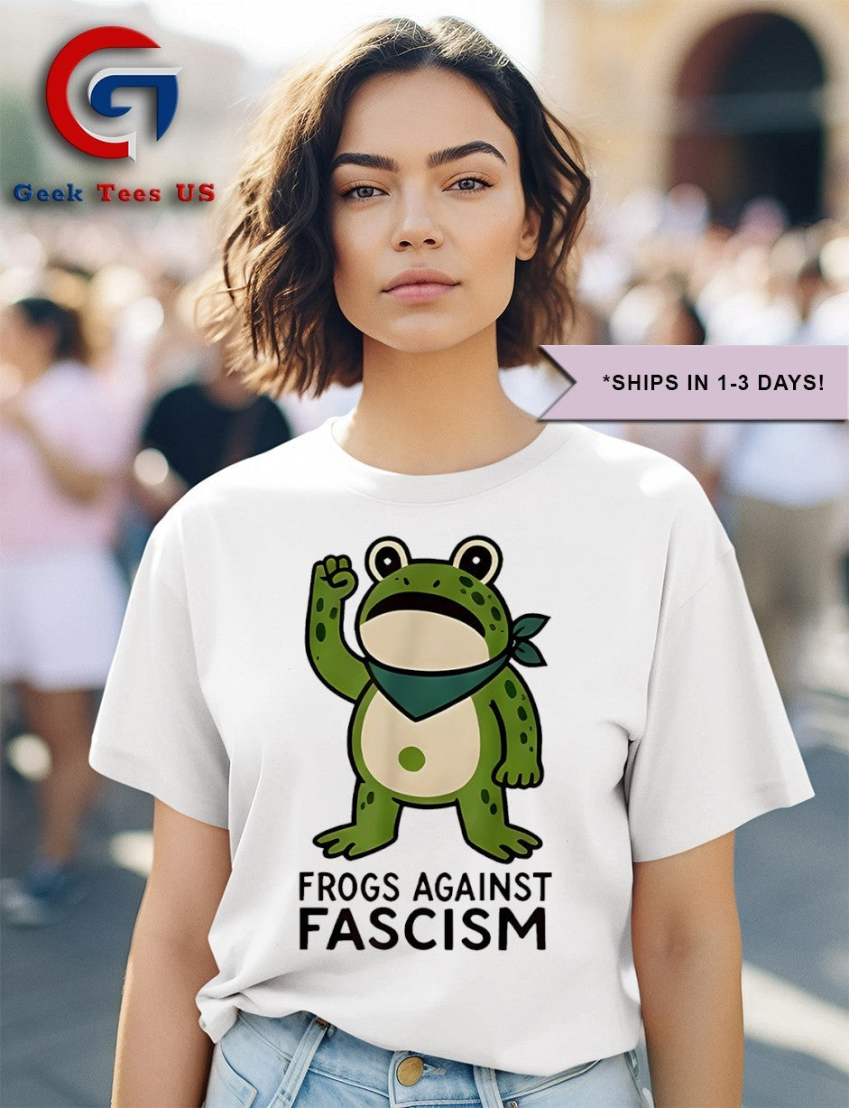 Frogs Against Fascism shirt