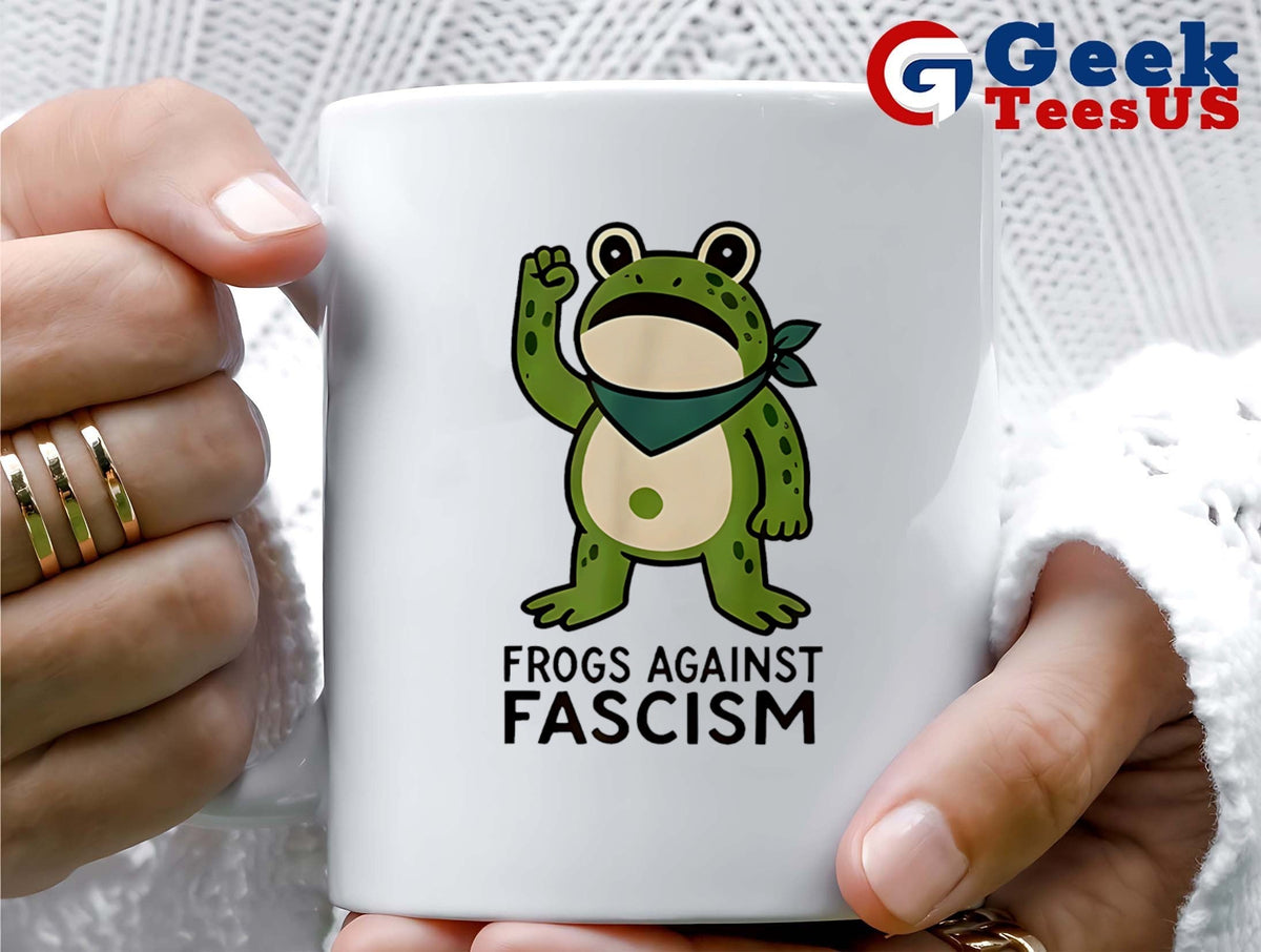 Frogs Against Fascism shirt