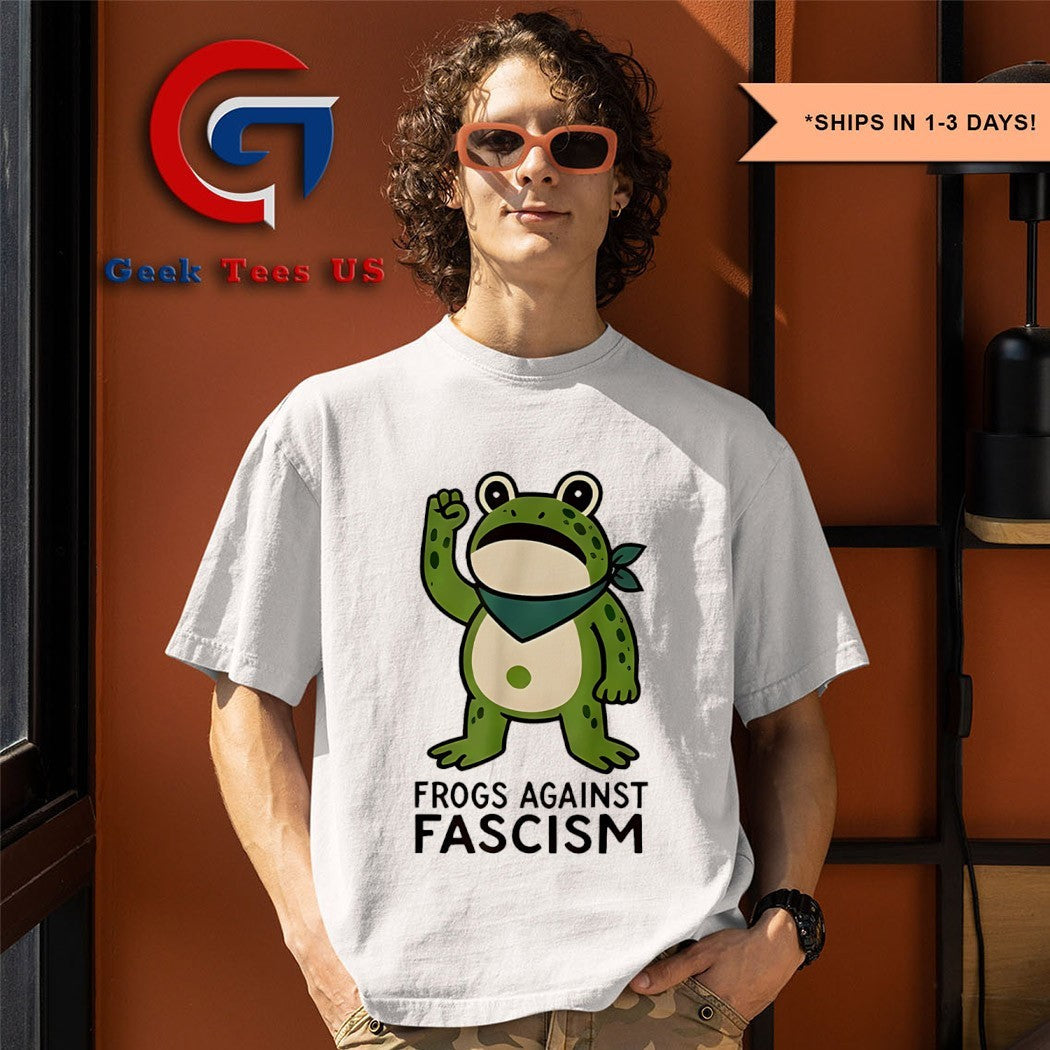 Frogs Against Fascism shirt