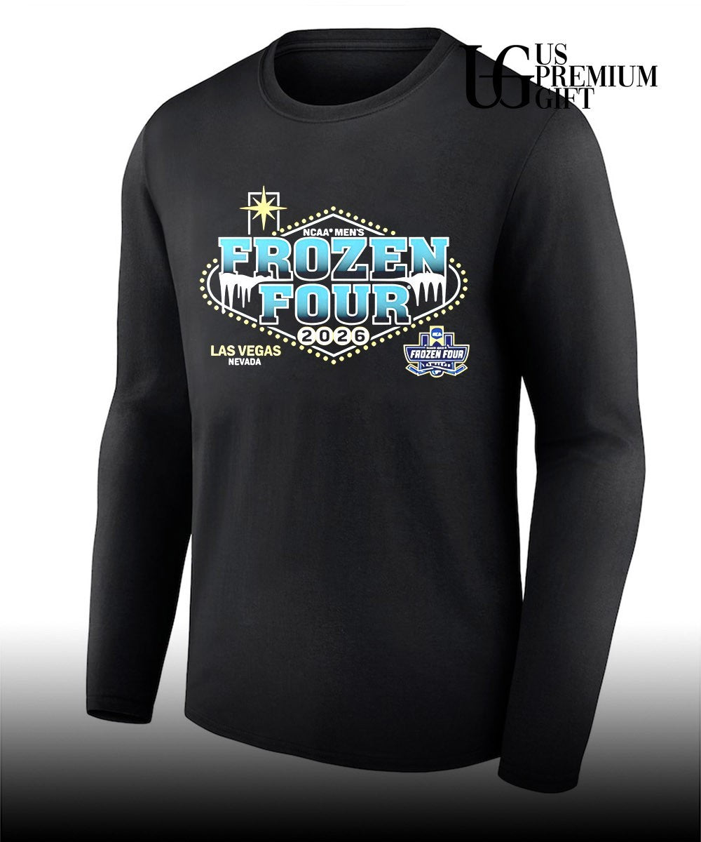 Frozen Four 2026 Men’s Hockey Vegas logo shirt