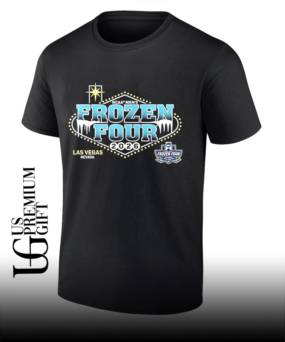 Frozen Four 2026 Men’s Hockey Vegas logo shirt